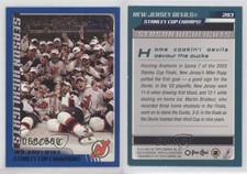 2003-04 O-Pee-Chee Blue /500 New Jersey Devils Team #293