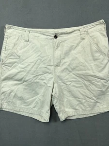 Mossimo Shorts Mens 40 Khaki Beige Chino Outdoor Casual Pockets Mens - Picture 1 of 10
