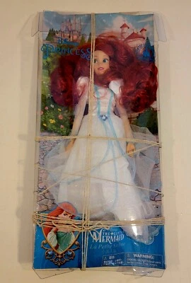 Disney Parks Exclusive The Little Mermaid Ariel Bride Doll White Wedding Dress - Image 1 of 2