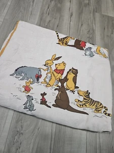 Vintage Walt Disney Prod. Winnie The Pooh Nursery Blanket 60" X 40" - Picture 1 of 8
