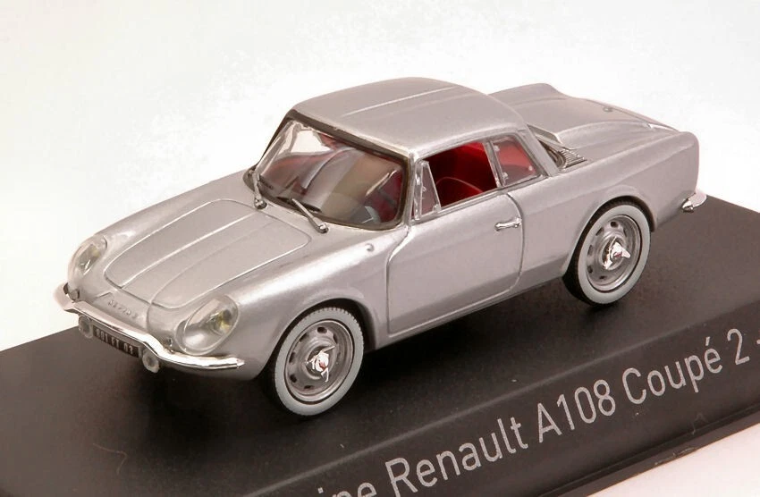 ALPINE A108 COUPE 2+2 1961 SILVER 1:43 - Immagine 1 di 1
