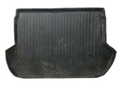 Koffer-/Laderaumwanne Kofferraummatte Gummi Schriftzug passt für SUBARU  FORESTE - Bild 1 von 4