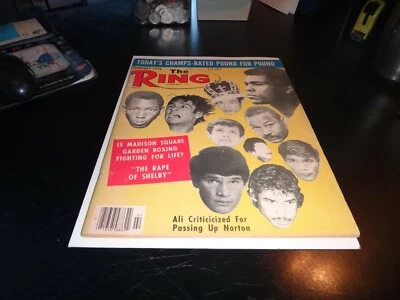 THE RING Boxing Magazine february 1976 Muhammad Ali who’s the best champion wbc - Image 1 of 4