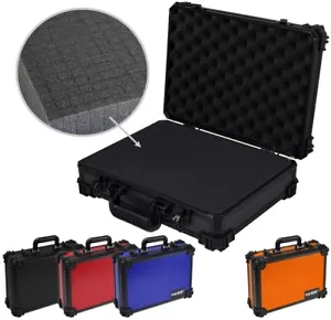 HMF Universalkoffer mit Rasterschaumstoff, Transportkoffer 39 x 29 x 12 cm - Bild 1 von 33