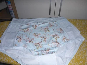 wygodne maxilips, rozmiar XL, gołębi niebieski, kwiatowy nadruk, 3-pak, mała róża, QVC, nowe - Zdjęcie 1 z 6