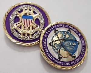 2023 Joint Staff J36 Nuclear ops Custom Challenge Coin - Picture 1 of 3