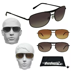 Gafas de sol bifocales Aviator lector de sol gafas tramposas 1.0 1.5 2.0 2.5 3.0 3.5 4 - Imagen 1 de 18