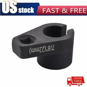 22mm Offset Oxygen O2 Sensor Socket Wrench Removal Tool Drive 3/8"7/8-Inch - Picture 1 of 6