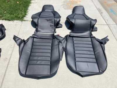 KIT ASIENTO TAPIZADO DELANTERO/TRASERO PORSCHE 924 944 76-84 JUEGO VINILO ALEMÁN NUEVO Foto 1 de 4