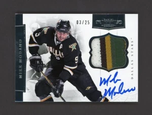 2011-12 Panini Dominion Patches Autographs #28 Mike Modano  03/25  *24025 - Picture 1 of 2