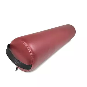 Imbottitura rotonda completa Jumbo per lettino massaggi - Borgogna - 26" lunghezza x 6" diametro - Foto 1 di 6