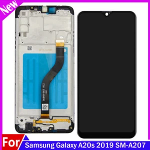 LCD Display Touch Screen Digitizer+Frame For Samsung Galaxy A20s 2019 SM-A207F/M - Afbeelding 1 van 6