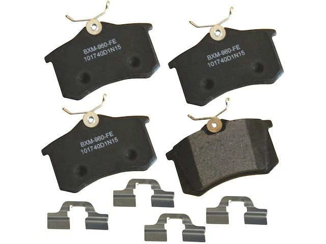 Juego de pastillas de freno traseras Bendix 88497DGDZ 2008 para Volkswagen Golf City 2007-2009 Foto 1 de 2