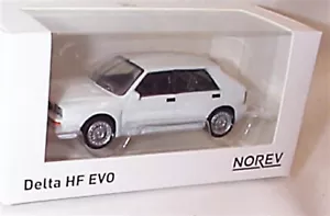 Lancia Delta HF Evo in White 1-43 scale new in box Norev - Picture 1 of 4
