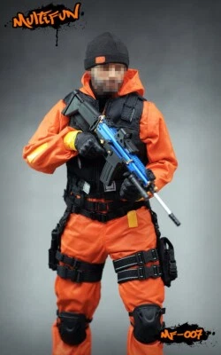 MULTIFUN MF007 1/6 Cuarentena Zona Agente Set 12" EN STOCK Foto 1 de 4