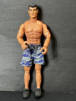 复古 GI Joe Action Man Extreme Climber 12 英寸短裤疤痕鞋 — 第 1/4 张图片