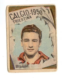 CALCIO FIGURINA CALCIATORI VAV CAMPIONATO 1950 TRIESTINA BLASON - Picture 1 of 1