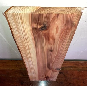 Cedro japonés de pino Sugi aromático hawaiano largo ~ 23" x 7" x 7/8" (#031) - Imagen 1 de 7