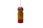 Hand Painted Wooden Lifeguard Light Pull Handle with Cord & Connector