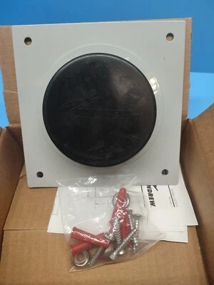 COMMSCOPE ANDREW SOLUTIONS 204673-1 4" ALUMINUM ENTRY PANEL 1 PORT, NEW - Image 1 of 3