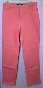 Gloria Vanderbilt Amanda Jean Missy SZ 12 Pink/Coral - Picture 1 of 9