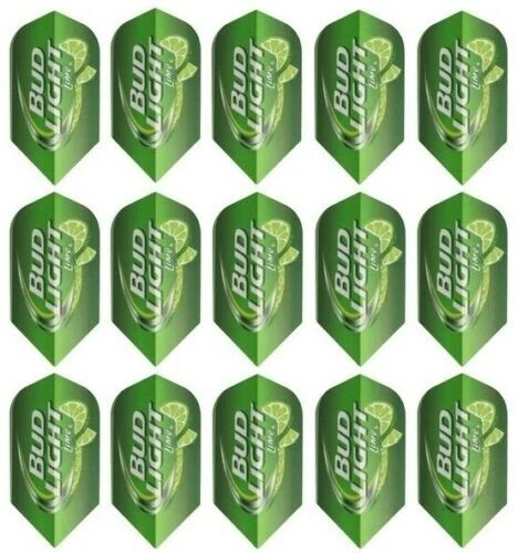 ANHEUSER-BUSCH 5 Sets Bud Light Slim Dart Flights – Ships w/ Tracking – Lime