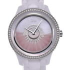 Christian Dior Grand Val Plume CD124BE4 Diamond Bezel Automatic Watch C#130711