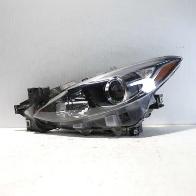 Conjunto de faros halógenos del lado del conductor izquierdo Mazda 3 2014-2016 OEM Foto 1 de 4