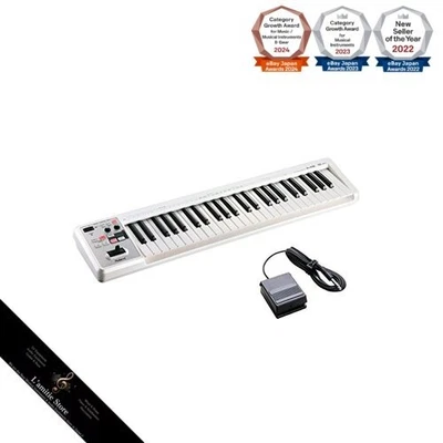 Roland Roland/A-49 WH weiß [DP-2-Pedalset!] 49-Tasten-MIDI-Keyboard Marke Japan - Bild 1 von 2