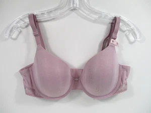 -Neu mit Etikett Victoria's Secret leicht gefütterter Wear Everywhere T-Shirt-BH Gr. 36C flieder - Bild 1 von 5