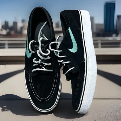 Nike Zoom Stefan Janoski SB 333824 Black Mint DS Skateboard Mens 10.5 - Image 1 of 4