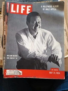 Vintage Life Magazine - William Holden Cover - May 31, 1954 - Picture 1 of 7