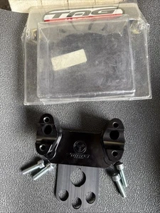 Tag T2 Oversized Handlebar Clamp With Ignition holder Black Suzuki Ltz400 Kfx400 - Picture 1 of 9
