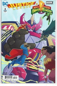 Justice League Power Rangers 3 Karl Kerschl Cover - Picture 1 of 1