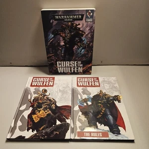 Warhammer 40K Fluch der Wulfen Box Set Spielbuch Kriegsgebiet Fenris - Hardcover - Bild 1 von 9