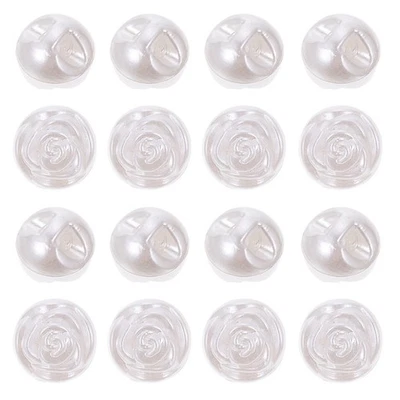  50 Pcs Clothes Button Flower Craft Sewing Buttons Decorative Rose - Image 1 of 4