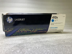 Genuine HP 410X CYAN CF411X High Volume Print Cartridge Laserjet Pro M452 M477 - Afbeelding 1 van 5