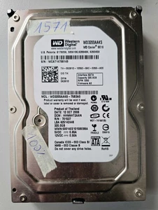 Western Digital Blue 320GB WD3200AAKS 3.5" HDD 7200RPM SATA II 16MB – 100% He... - Picture 1 of 1