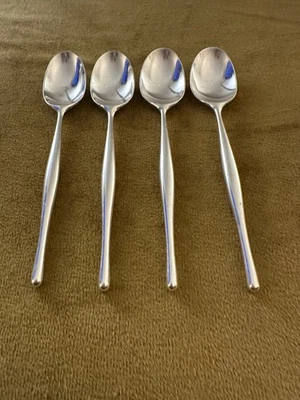 (4) Cucharaditas Lauffer Design 3 Noruega 90 Plateado Foto 1 de 4