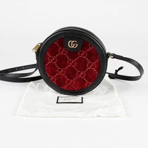 Gucci 574978 GG Round Shoulder Crossbody Bag 123110153 - Picture 1 of 8