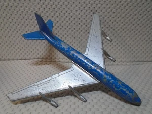 VINTAGE TOOTSIETOY BOEING 707 JET AIRLINER 6" LONG 6" WINGSPAN LOT A - Picture 1 of 2