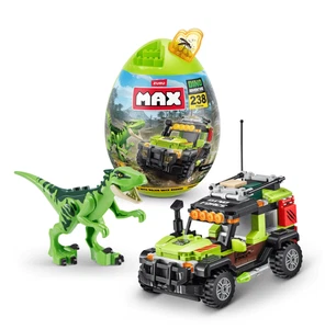 MAX Build More Dino Escape (238 Pieces) Building Bricks Toys For Kids 3+ by ZURU - Picture 1 of 5