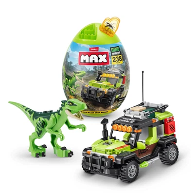 MAX Build More Dino Escape (238 Pieces) Building Bricks Toys For Kids 3+ by ZURU - Image 1 of 4