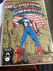 1991 Marvel Comics Captain America - Special Triple Sized 50th Anniversary Issue - Picture 1 of 7
