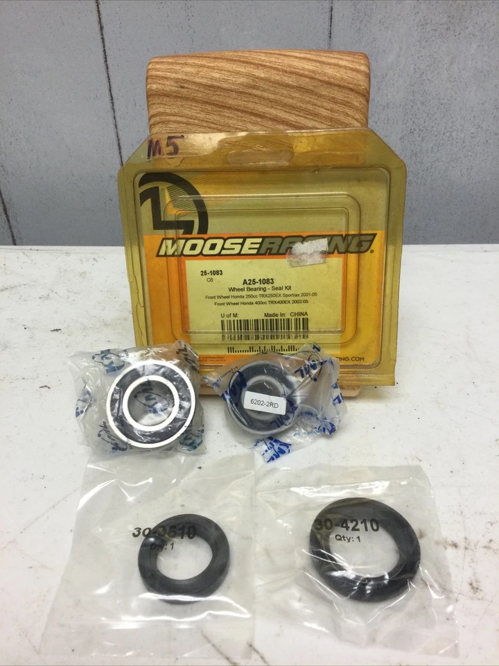 KIT DE JUNTA DE COJINETE DE RUEDA DELANTERA HONDA A25 1083 A251083 TRX250EX TRX400EX Foto 1 de 1