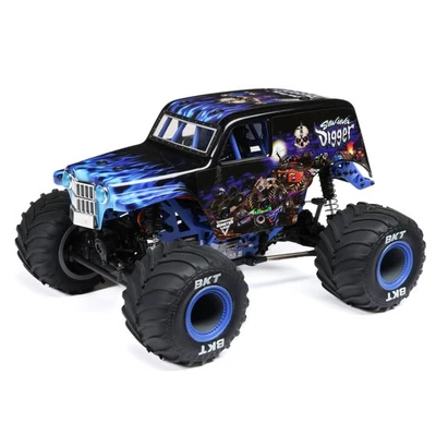 Batería cepillada Losi 1/18 Mini LMT Son Uva Digger 2S 4X4 RTR Monster Truck y Foto 1 de 4