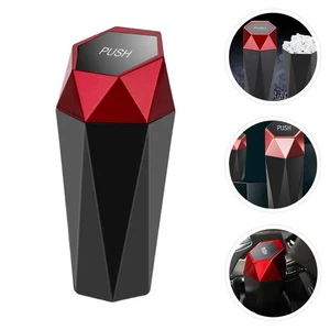  Desktop Aufbewahrungsbox Mülleimer Klein Auto-Mülleimer Kleiner Kann - Bild 1 von 12