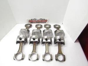 GM 12489437 SB Chevy 383 Hyperutectic Pistons W/ Gm Connecting Rods - Picture 1 of 8