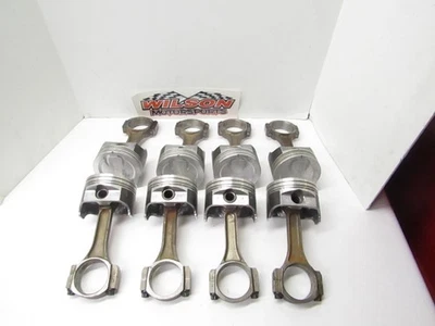 GM 12489437 SB Chevy 383 Hyperutectic Pistons W/ Gm Connecting Rods - Image 1 of 4