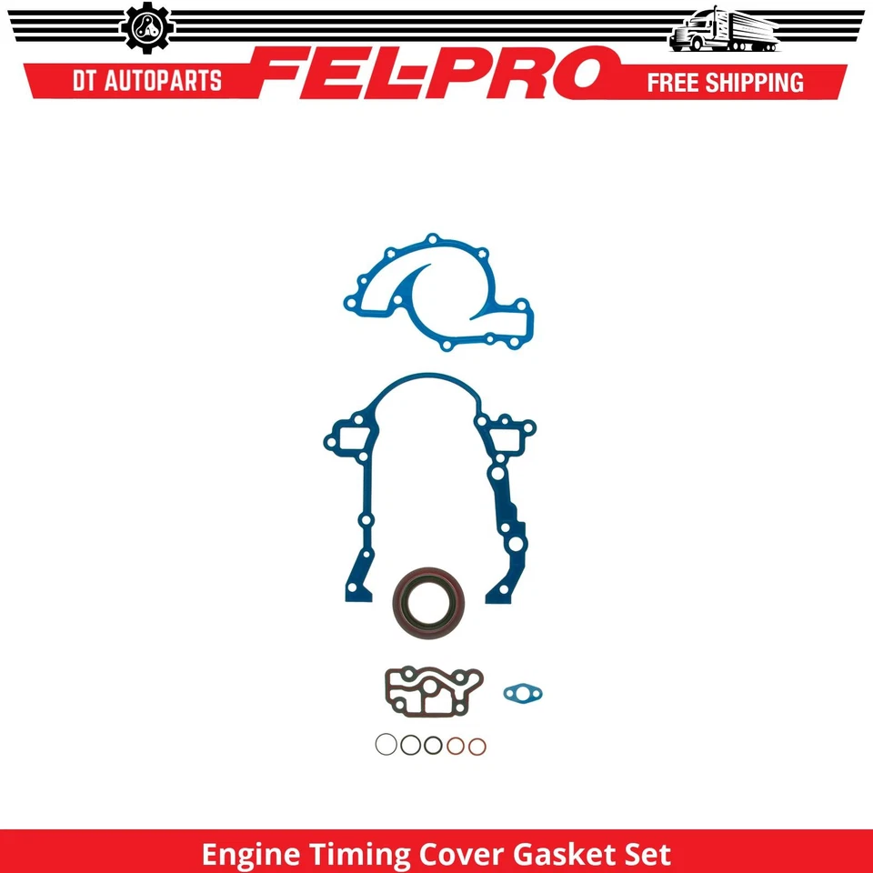 For 1997-2005 Pontiac Grand Prix 3.8L V6 Engine Timing Cover Gasket Set Fel-Pro - Image 1 of 1
